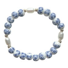 Load image into Gallery viewer, PORCELAIN PETALS BRACELET