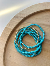 Load image into Gallery viewer, TURQUOISE BEADED BRACELET
