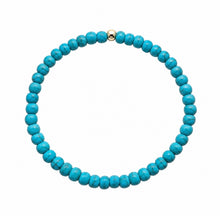 Load image into Gallery viewer, TURQUOISE BEADED BRACELET
