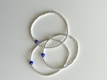 Load image into Gallery viewer, STERLING SILVER EVIL EYE BRACELET
