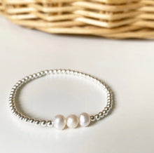 Load image into Gallery viewer, STERLING SILVER FRESH WATER PEARLS
