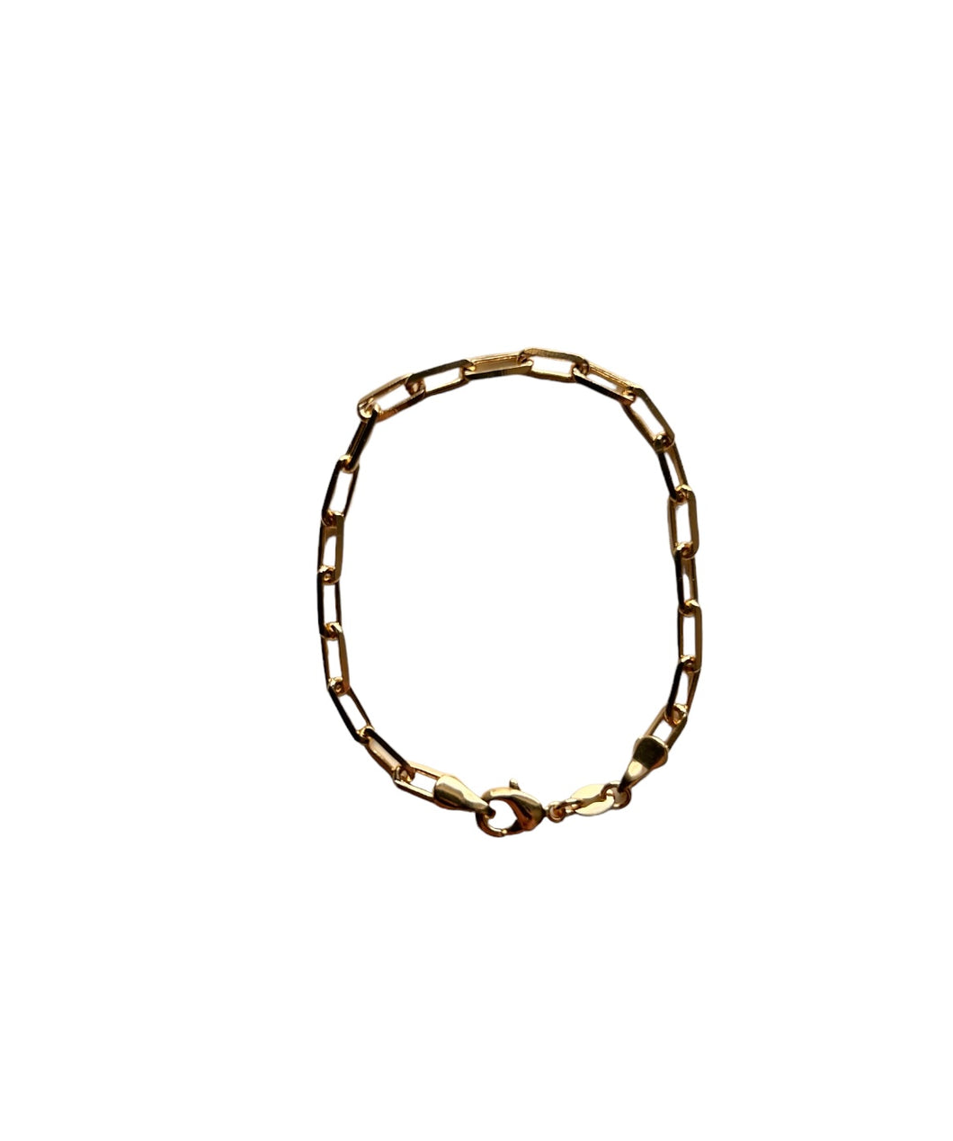 GOLD FILLED PAPERLINK BRACELET